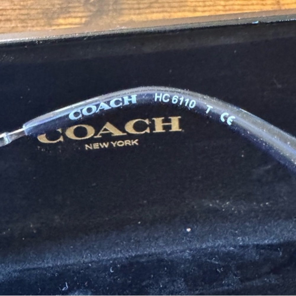 EUC - Coach 5489 Eyeglasses with Case & Cloth - Picture 5 of 8